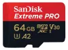 SanDisk Extreme PRO microSDXC 64 Gt A2 C10 V30 UHS-I U3 200 Mt ja 90 Mt SD-sovittimella thumbnail (2 of 2)