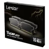 Lexar THOR OC DDR5 16GB (kit 2x8GB) UDIMM 6000MHz CL38 XMP 3.0 & AMD EXPO - Heatsink thumbnail (4 of 4)