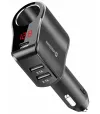 Swissten biladapter med 1x cl 1x ucb-c pd udgang og 2x usb-a 108w 216w