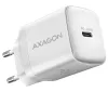 AXAGON netværksoplader ACU-PD30W 1x USB-C PD3.0 PPS QC4+ SFC AFC Apple 30W hvid