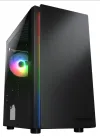 Case per PC COUGAR Purity RGB Nero Mini Tower TG Pannello frontale Striscia ARGB 1 x Ventola ARGB Pannello sinistro TG da 3 mm