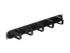 Solarixi sidumispaneel 19" 1U BK teras VP-01 VP-1-1-00-B