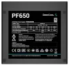DEEPCOOL toiteplokk PF650 650W ATX 120 mm ventilaator 80 Plus thumbnail (4 of 4)