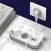 COLORWAY pikendustoiteplokk 2x Schuko 3x USB-A 1x USB-C kaabel 25cm thumbnail (10 of 10)