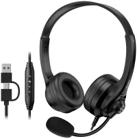 GENIUS peakomplekt HS-235U/ USB-C/ USB/ Copilot/ kaabli pikkus 24 m GENIUS peakomplekt HS-235U/ USB-C/ USB/ Copilot/ kaabli pikkus 24 m (1 of 6)