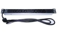 Panou de alimentare PremiumCord pentru rack de 19" 1U 10xIEC (C13) cablu 2m Panou de alimentare PremiumCord pentru rack de 19" 1U 10xIEC (C13) cablu 2m (1 of 1)