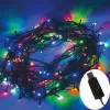 COLORWAY LED-kæde indendørs 200 LED'er længde 20m multi-farve 8 funktioner USB strømforsyning thumbnail (4 of 19)
