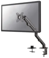 Support de bureau Neomounts FPMA-D650BLACK pour écran 17-27" avec pince et œillet, compatible VESA 100x100, capacité de charge 7 kg, 1 écran, noir Support de bureau Neomounts FPMA-D650BLACK pour écran 17-27" avec pince et œillet, compatible VESA 100x100, capacité de charge 7 kg, 1 écran, noir (1 of 7)