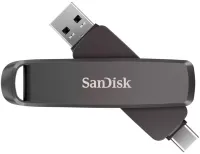 SanDisk Extreme PRO Dual Drive 1TB USB Type-C + USB Type-A USB 3.2 Gen 1 kov černá SanDisk Extreme PRO Dual Drive 1TB USB Type-C + USB Type-A USB 3.2 Gen 1 kov černá (1 of 5)