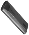 AXAGON metal box for M.2 NVMe SSD EEM2-GTS USB-C 3.2 Gen 2 USB 3.2 Gen1 cable 20cm screwless