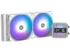 Zalman water cooler ALPHA2 A24 White 2 x 120 mm PWM ARGB white