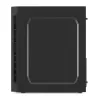 SilentiumPC case MiniT Armis AR1 Pure Black SD reader 2x USB 3.0 1x 80mm fan black thumbnail (4 of 10)