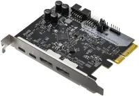 ASRock Thunderbolt 4 AIC PCI-E 3.0 Intel JHL8540 Контроллер Thunderbolt 4 2 порта Thunderbolt 4 2 порта DP IN ASRock Thunderbolt 4 AIC PCI-E 3.0 Intel JHL8540 Контроллер Thunderbolt 4 2 порта Thunderbolt 4 2 порта DP IN (1 of 4)