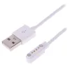 Kabel ładujący HELMER do zegarka Helmer LK 710 LK 709 LK 706 wejście 5V 60cm biały