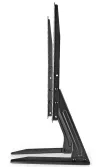 NEDIS TV stand 13 - 70" load capacity 50 kg adjustable height fixed black steel thumbnail (2 of 5)