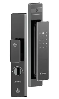 EZVIZ chytrý bezpečnostní systém 3v1 DL50FVS zámek videozvonek kukátko 4" IPS Wi-Fi Bluetooth otisk prstu černý EZVIZ chytrý bezpečnostní systém 3v1 DL50FVS zámek videozvonek kukátko 4" IPS Wi-Fi Bluetooth otisk prstu černý (1 of 4)