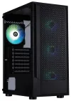BitFenix-fodral C50 Negro ATX 4x 120mm FRGB-fläkt 2xUSB 2.0 USB 3.0 härdat glas svart