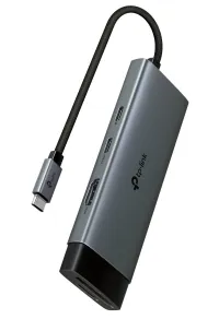 TP-Link UH7020C USB-C Hub na 1x USB-C 1x HDMI 4K pri 60Hz 1x USB-C 100W PD 2× USB-A SD TP-Link UH7020C USB-C Hub na 1x USB-C 1x HDMI 4K pri 60Hz 1x USB-C 100W PD 2× USB-A SD (1 of 8)