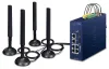 Planet dual 5G LTE security gateway 2x WAN + 3x LAN DI TO GPS DIN IP30 -40 +75°C dual 9-54VDC thumbnail (1 of 4)