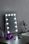 IMMAX LED table cosmetic mirror MUST HAVE with magnetic magnifying mirror 12W CCT thumbnail (5 of 5)