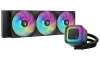 DEEPCOOL water cooler LE360 V2 3x120 PWM ARGB fan display black thumbnail (1 of 6)