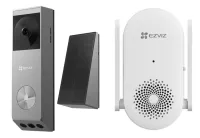Timbre inteligente EZVIZ con cámaras duales EP3x Pro + Kit de timbre CH1 Timbre inteligente EZVIZ con cámaras duales EP3x Pro + Kit de timbre CH1 (1 of 4)