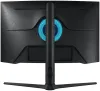 Samsung Odyssey G65B 27" buet 2560x1440 VA 1ms 350 cd m2 DP HDMI USB LAN WiFi BT VESA PIVOT sort thumbnail (8 of 9)