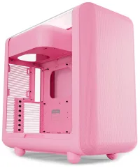 HYTE skříň X50 Strawberry Milk / prosklená zaoblená bočnice / bez zdroje / 1x USB-C / 2x USB-A (1 of 10)
