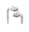 Ubiquiti UniFi Ethernet Patch Kabel U-Cable-Patch-RJ45 1m Cat6 bílý