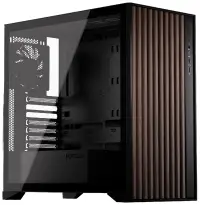 Krux-chassi Palum ATX 2x120 mm fläkt 2xUSB 2.0 USB-C träelement härdat glas svart Krux-chassi Palum ATX 2x120 mm fläkt 2xUSB 2.0 USB-C träelement härdat glas svart (1 of 10)
