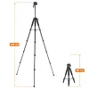 Rollei Tripod Compact Traveler Star S4 Load 5kg Extended 160cm Black thumbnail (14 of 15)