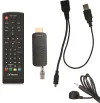 STÆRK DVB-T T2 tuner HDMI stick SRT 82 Full HD H.265 HEVC ekstern antenne EPG PVR HDMI USB mikro USB IR sort thumbnail (4 of 4)