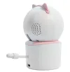 IMMAX NEO LITE SMART Drošības iekštelpu kamera BABY 355° 50° P T Wi-Fi 4MP rozā TUYA