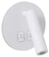 Lampada da parete a LED di design IMMAX GOAL 2 interruttori 6W bianco