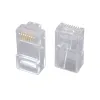 Konektor RJ45 CAT5E UTP 8p8c nestíněný nesložený na čelní straně KRJ45/5