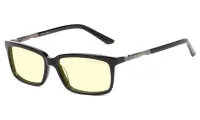 GUNNAR Büro- und Gaming-Brille HAUS READER ONYX * bernsteinfarbene Gläser * BLF 65 * Dioptrien +2 GUNNAR Büro- und Gaming-Brille HAUS READER ONYX * bernsteinfarbene Gläser * BLF 65 * Dioptrien +2 (1 of 4)
