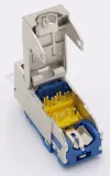 XtendLan Keystone-aansluiting RJ45 snap-on CAT6A TT STP installatie zonder gereedschap thumbnail (7 of 8)