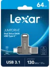 Lexar flash drive 64GB JumpDrive D400 Dual USB-C & USB-A 3.1 (read up to 130MB/s) thumbnail (4 of 4)