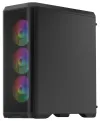 SilentiumPC Case MidT Ventum VT4V Evo TG ARGB ATX 4x120mm Fan ARGB 2xUSB 3.0 temperéiert Glas schwaarz thumbnail (3 of 9)