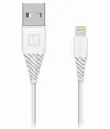 Swissten adatkábel Tpe USB Lightning Mfi 1.2 fehér