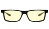 GUNNAR kontorimängu prillid VERTEX ONYX * merevaigukollased prillid * BLF 65 * NATURAL fookus