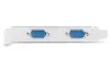 AXAGON PCIe controller 2x serial port (RS-232) PCEA-S2N 250 kbps LP bracket thumbnail (3 of 3)