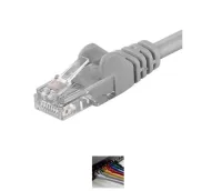 PremiumCord Patch kabel UTP RJ45-RJ45 level 5e 1m šedá (1 of 1)