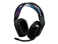Logitech G535 LIGHTSPEED vezeték nélküli gamer headset PS5-höz, FEKETE (1 of 5)