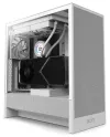 NZXT korpus H5 Flow edition 2x120 mm ventilaator USB 3.0 USB-C 3.1 läbipaistev külgmine võrkpaneel valge thumbnail (1 of 5)
