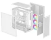 DEEPCOOL fodral MORPHEUS tvåkammar modulär ATX+ 3x140mm ARGB-fläktar 4xUSB USB-C-siffra. display vit thumbnail (8 of 8)