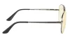 GUNNAR kontorimänguprillid MAVERICK GUNMETAL * merevaigukollased läätsed * BLF 65 * NATURAL fookus thumbnail (2 of 3)
