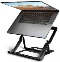 Подставка AXAGON для ноутбуков и планшетов 10" 17,3" STND-LAB, 8 положений, черная. (1 of 5)