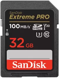 SanDisk Extreme PRO 32 GB SDHC UHS-I Klasse 10 U3 V30 bis zu 100 MB & 90 MB Lesen/Schreiben SanDisk Extreme PRO 32 GB SDHC UHS-I Klasse 10 U3 V30 bis zu 100 MB & 90 MB Lesen/Schreiben (1 of 3)