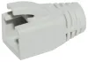 Solarix RJ45 γκρι προστασία από εμπλοκή S45SP-GY-6A S45SP-GY-8.0 για καλώδια συνολικής διαμέτρου έως 80 mm